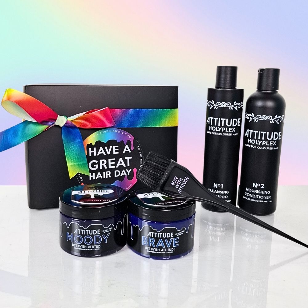 Attitude Hair Dye - Colour & Care duo Ensemble-cadeau